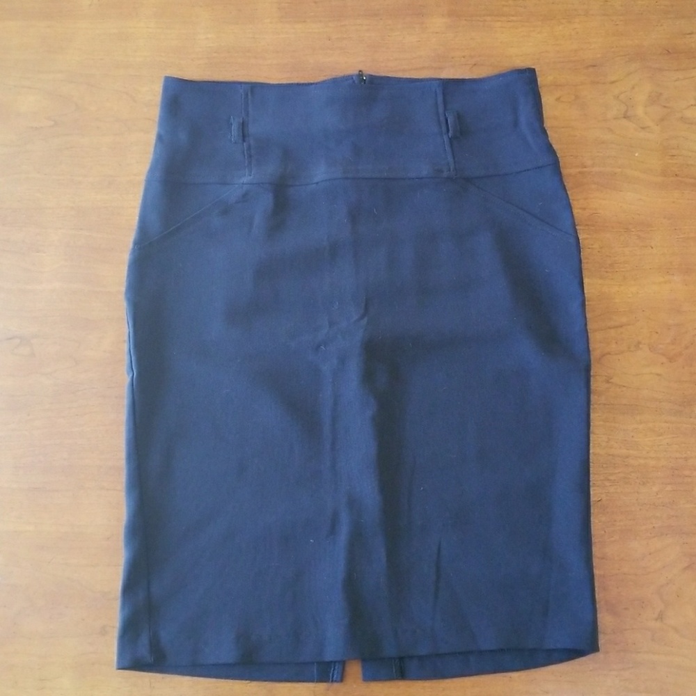 Knee length skirt